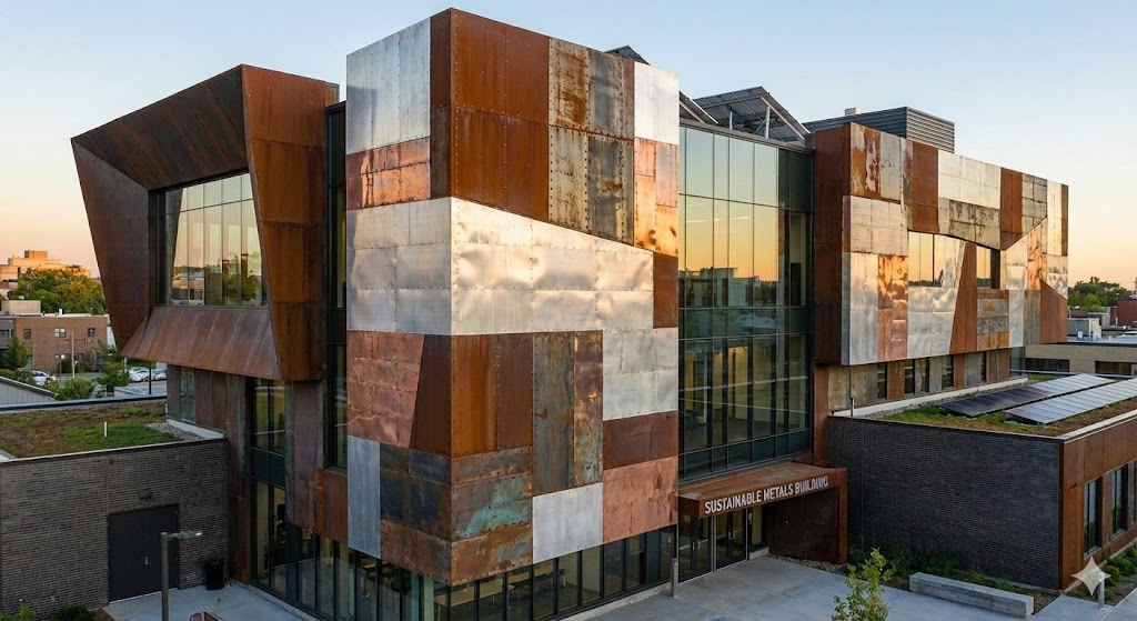 Arsitektur Berkelanjutan: Penggunaan Logam Daur Ulang dalam Bangunan