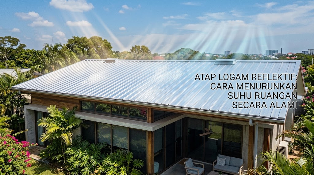 Atap Logam Reflektif: Cara Menurunkan Suhu Ruangan Secara Alami