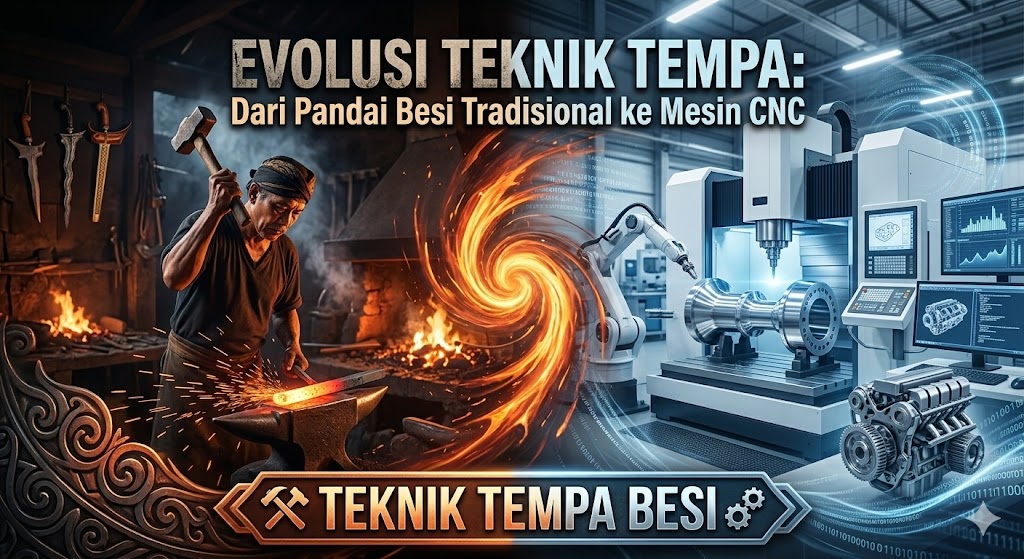 teknik tempa besi