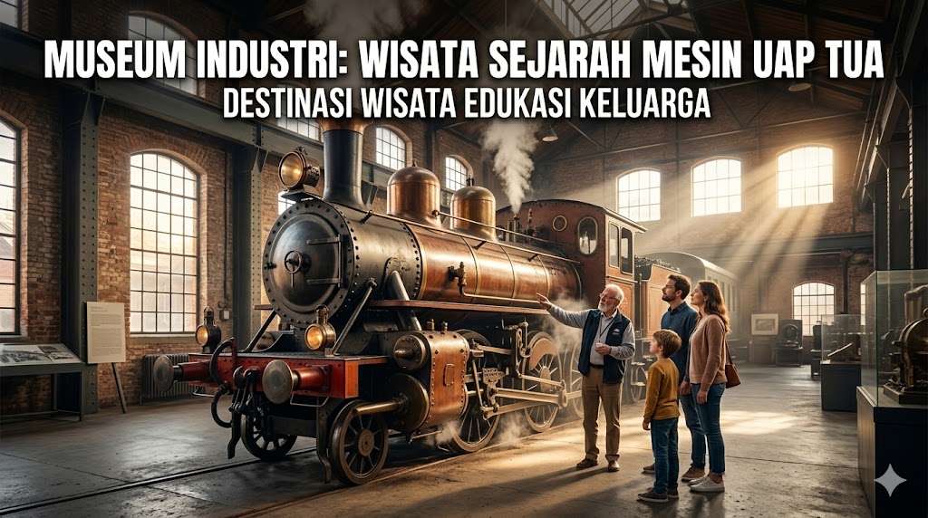 Museum Industri: Destinasi Wisata Edukasi Mengenal Mesin Uap Tua