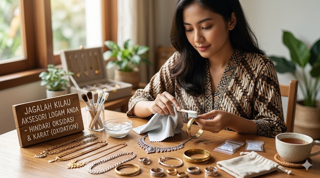 Perawatan Aksesori Logam agar Tidak Mudah Berkarat (Oxidation)