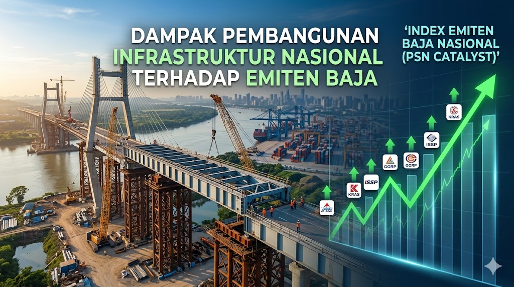 Dampak Pembangunan Infrastruktur Nasional terhadap Emiten Baja