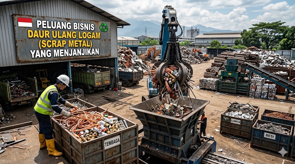 Peluang Bisnis Daur Ulang Logam (Scrap Metal) yang Menjanjikan