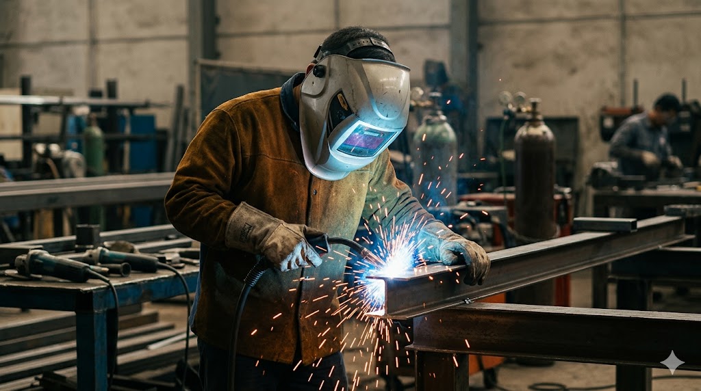 Keamanan Kerja (K3): Bahaya Percikan Las dan Cara Melindungi Mata