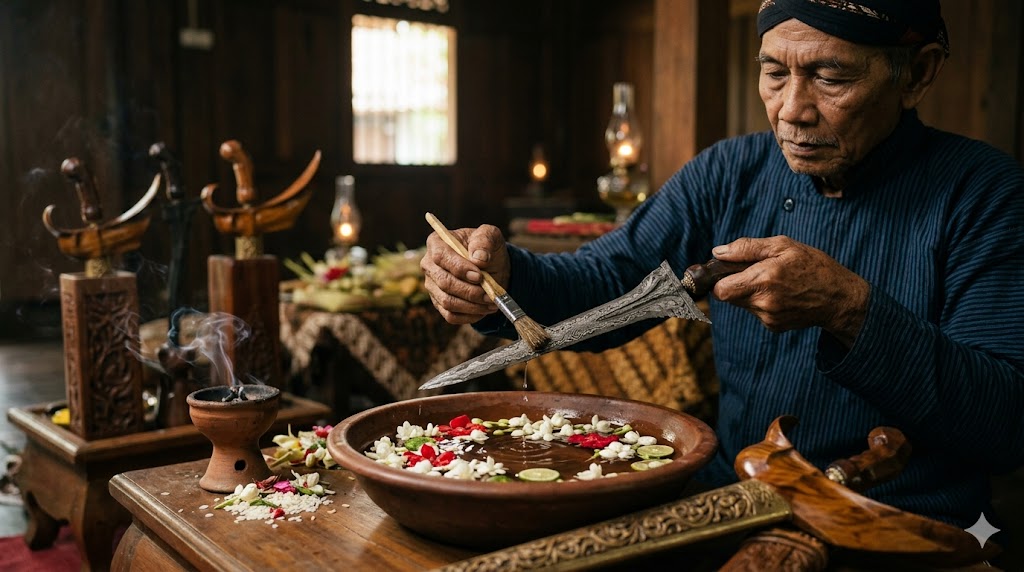 Upacara Jamasan Pusaka: Tradisi Merawat Logam di Bulan Suro