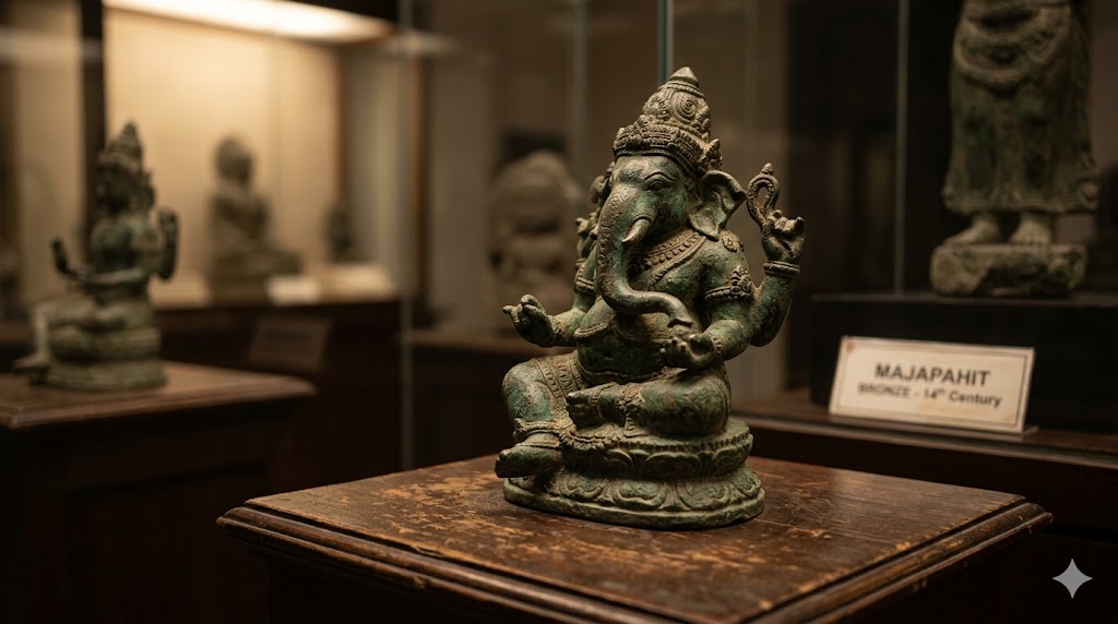 koleksi arca perunggu zaman Majapahit: keindahan yang tak memudar